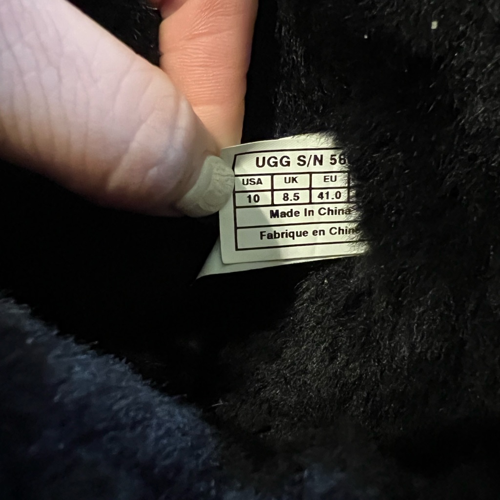 Black Button Uggs